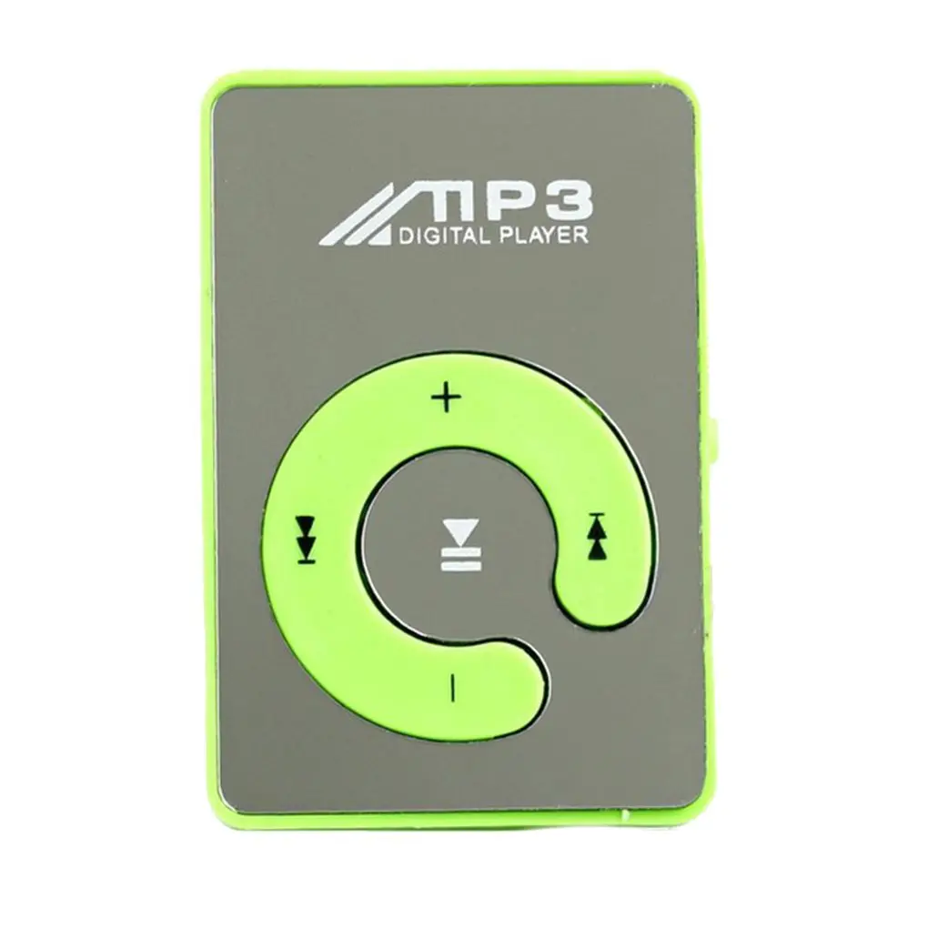 Новый большой рекламный зеркальный портативный mp3 плеер мини спортивный MP3