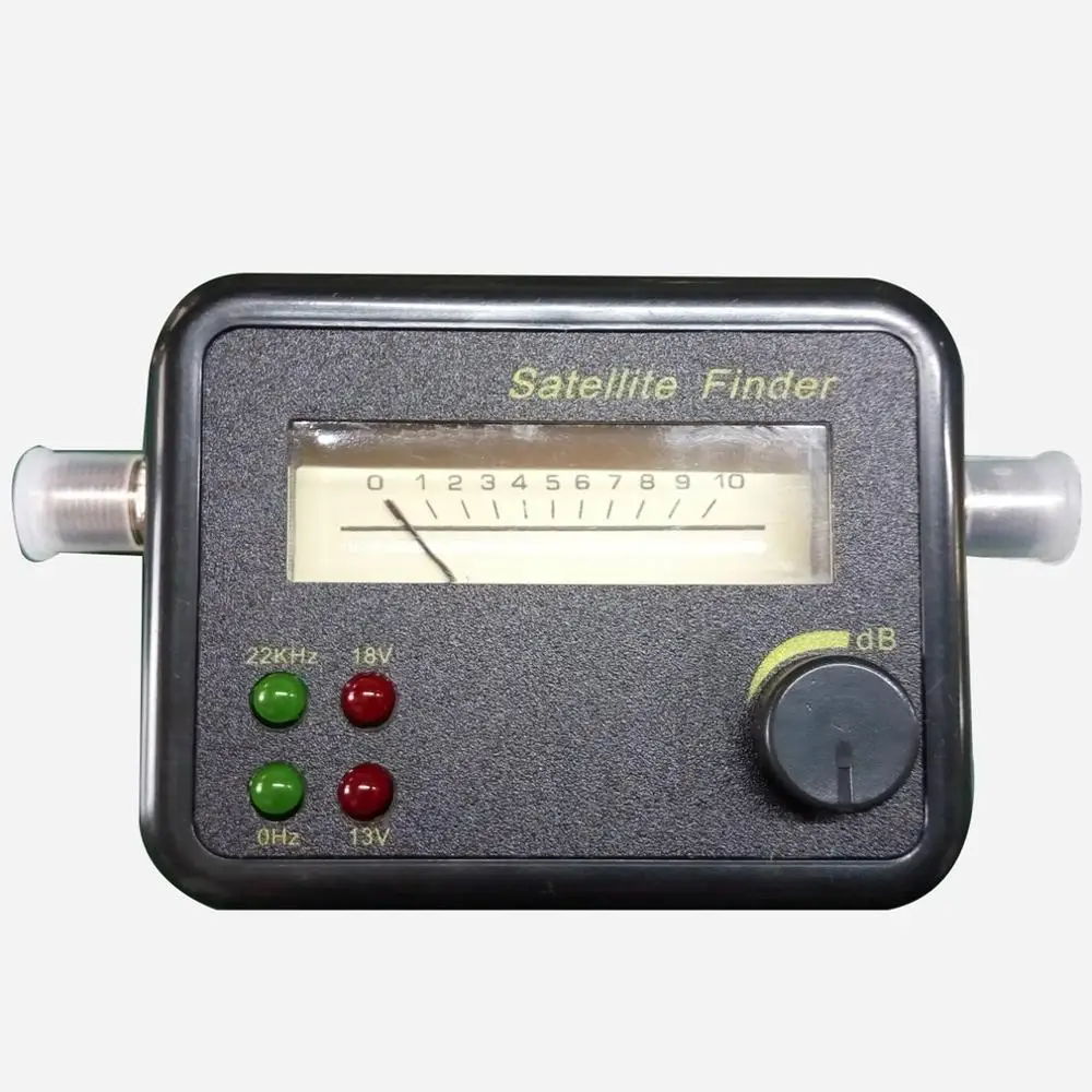 

Satellite Signal Detector 0 / 22Khz 13V / 18V Satellite Finder Sf001 Model 4 Lights Professional Compact And Accurate