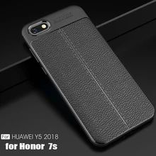 YueTuo кожаный чехол на заднюю панель телефона, чехол, чехол для huawei Y5 y 5 prime для honor 7 s 7 s 7a DUA L22 5,45 силикон