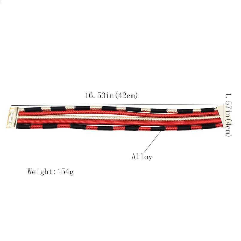 MANILAI Indian Multilayer Choker Necklaces Women Bib Collar Statement Necklace Rope Magnetism Button Boho Jewelry Collier 2019
