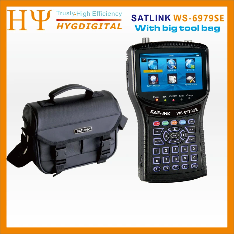 Satlink WS-6979SE DVB-S2 DVB-T2 MPEG4 HD COMBO спектра спутниковый Finder метр satlink ws6979se метр