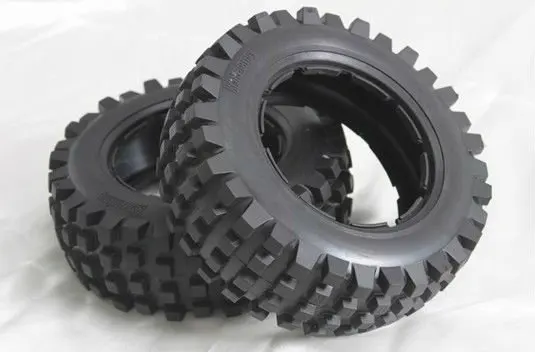 Бесплатная доставка масштаб 1/5 шины для пустыни Baja 5T 2 шт./пара hpi km rv baja 5t FRONT|tire