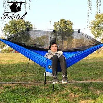 

portable lightweight double camping hammock