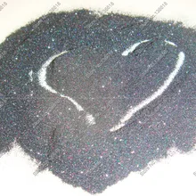 50 г/пакет x 1/25"(0,1 мм) Голографический лазерный Черный Цвет Сияющий тонкий блеск для ногтей Пыль порошок для DIY Nail Art& блестки для рукоделия