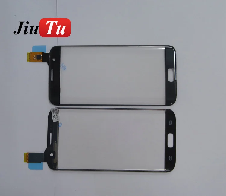  100% Tested Good Front Glass with Touch Screen Flex Cable for S6 edge G925  S6 edge plusS7 edge G935 White Black (3)