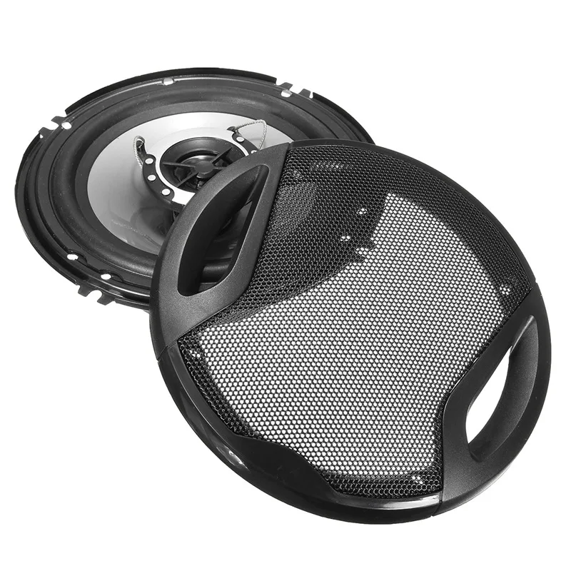 2 piezas Universal 6 pulgadas 12 V 400 W coche Subwoofer Max hierro plástico 2 vías 2 voz Coaxial altavoces de Audio para coche 2 piezas Universal 6 pulgadas 12 V 400 W coche Subwoofer Max hierro plástico 2 vías 2 voz Coaxial altavoces de Audio para coche