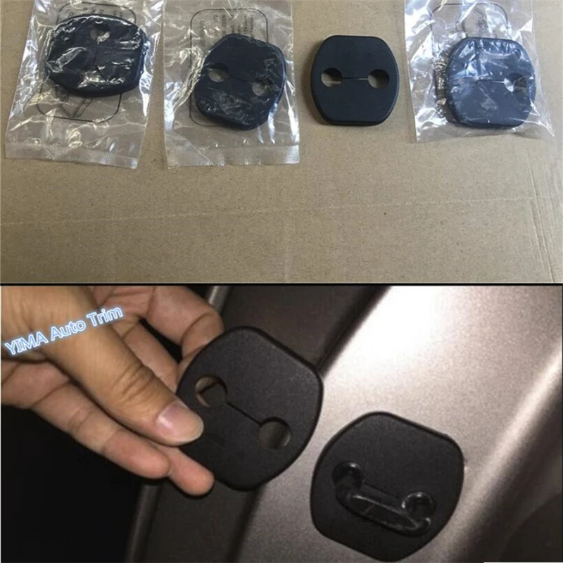 Lapetus Car Styling Plastic Car Inner Door Lock Protector Buckle