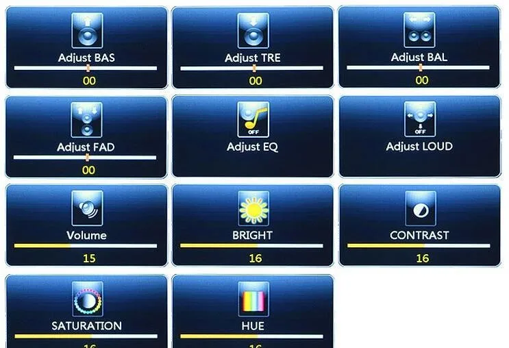 Flash Deal YUANMINGSHI 2 Din Car Radio Player 7