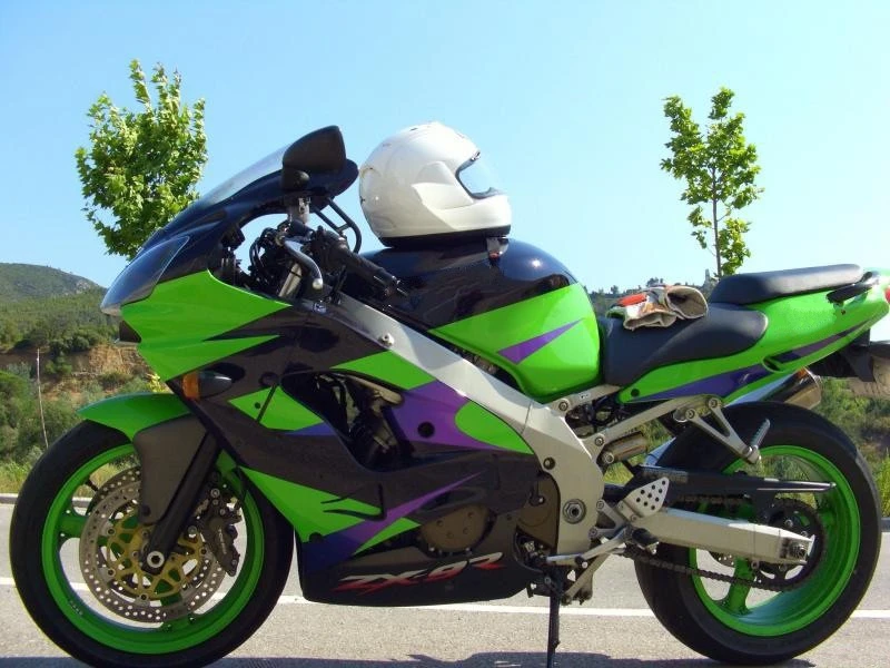 Высокое качество Пластиковый обтекатель комплект для Kawasaki ZX9R 02 03 Зеленый Фиолетовый Обтекатели ZX9R 2002 2003 EO20