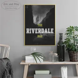Riverdale ТВ играет пейзаж плакаты и принты стены книги по искусству холст картины для гостиная украшения домашний Декор без рамы Quadro