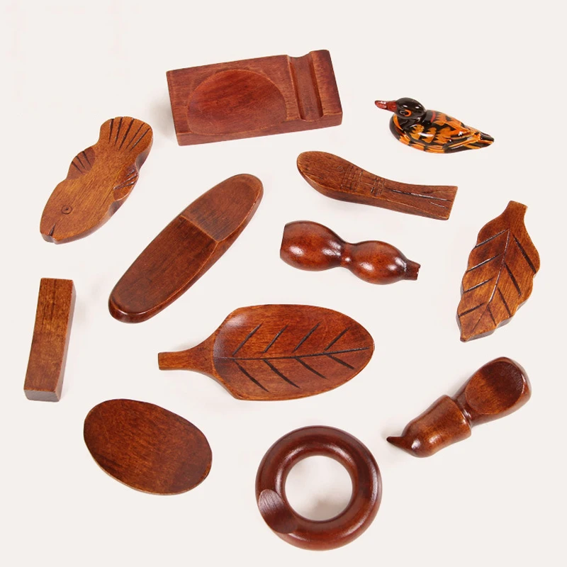 

Wooden Chopsticks Holder Rest Multiple Choice Eco Cooking Utensils Tableware Kitchen tool