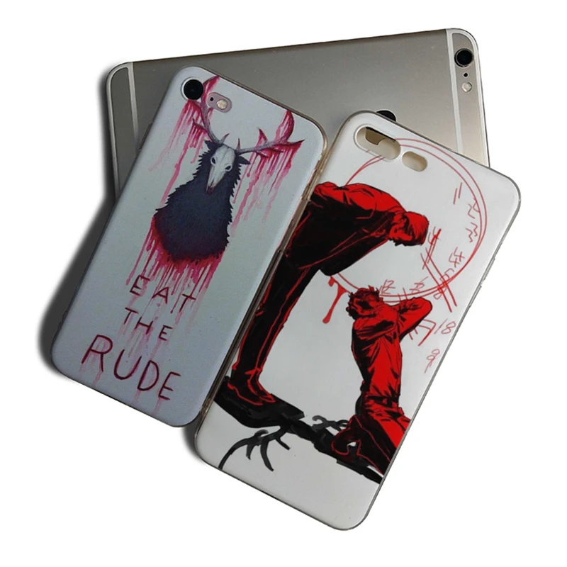 

IMIDO Hannibal eat the rude Queen Coque Shell Phone Case For Iphone 7 8 7PLUS 8PLUS X XS XR XSMAX 5 5S SE 6 6S 6PLUS 6SPLUS