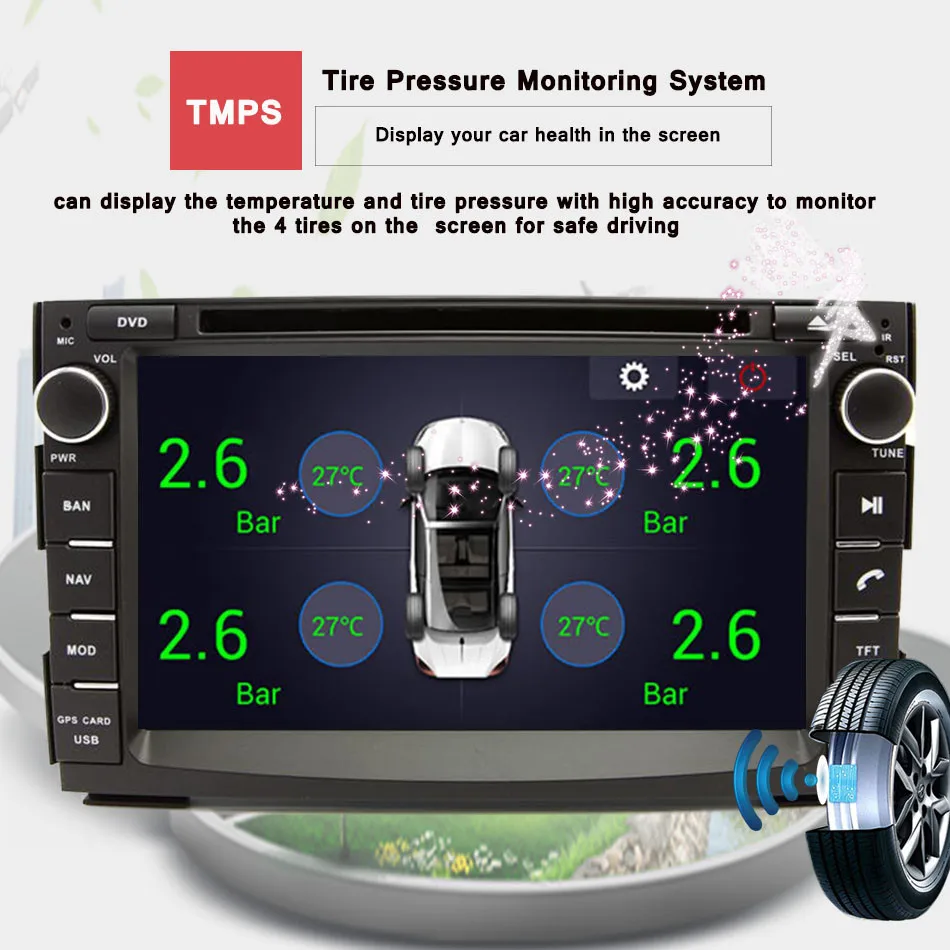 Flash Deal 2din 1024*600 Android 9.0 Car CD DVD Player GPS navigation for KIA CEED Venga 2010-2012 Sat navi auto stereo Radio unit In dash 14