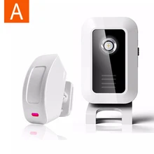 Добро пожаловать Chime беспроводное устройство PIR датчик движения колокольчик сигнализация вход беспроводной дверной сигнализации