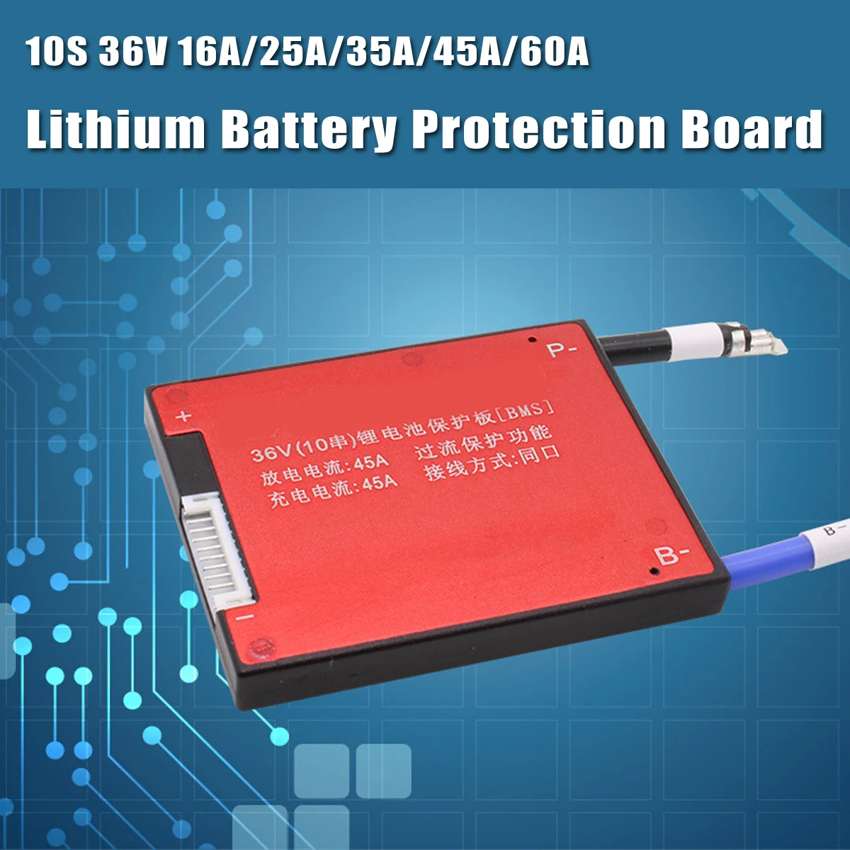 Cena 10S 36V akumulator litowo jonowy wysokiej jakości uszczelniony BMS 16A 25A 35A 45A 60A z balansem wodoodpornym