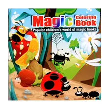 Лес животных мультфильм головоломка книга-раскраска детский интеллект развития ребенка взаимодействие интерес культивирование