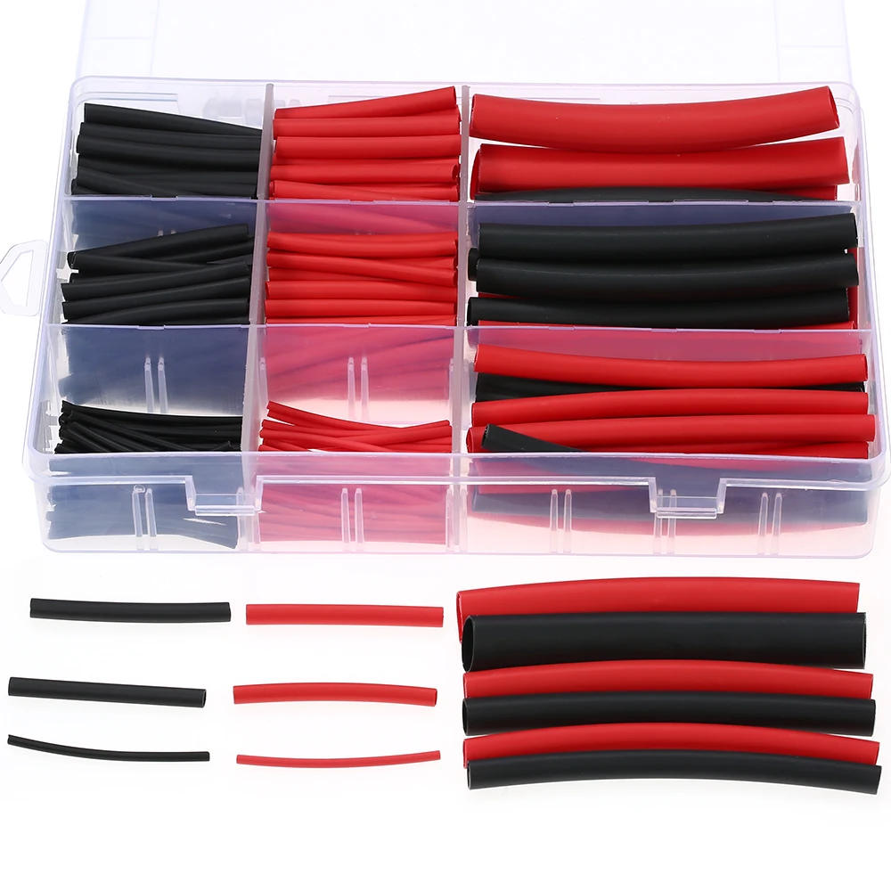 270pcs Dual Wall Adhesive Heat Shrink Tubing Kit 31 Heat shrinkable