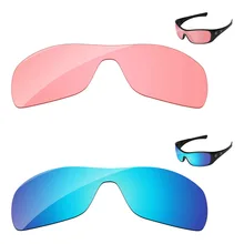 Ледяной Синий И Хрустальный розовый 2 шт. Сменные линзы для солнцезащитных очков Antix оправа UVA и UVB Защита