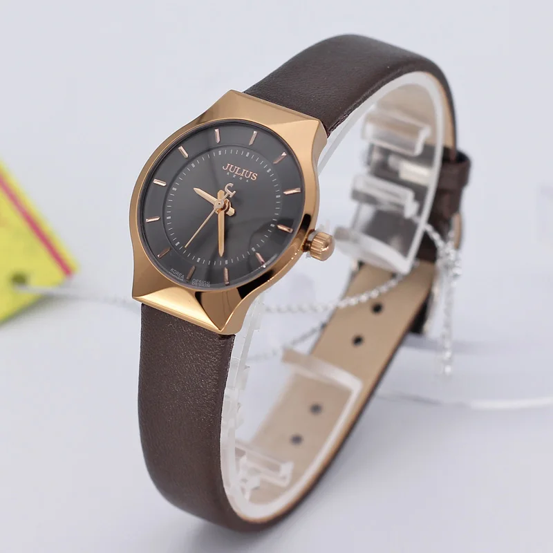 Woman Leather Coffee