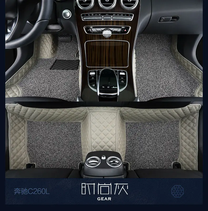 Myfmate новые автомобильные коврики коврик для ног автомобильный для Cadillac CTS CT6 SRX devill Escalade SLS ATS-L/XTS черный серый высокое качество