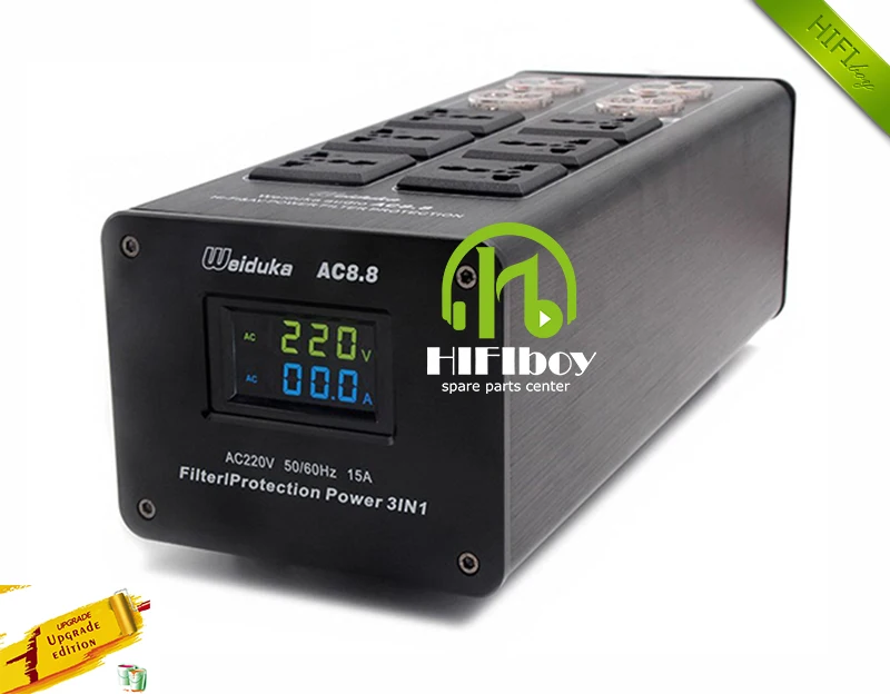 Prix pour Puissance filtre Weiduka AC8.8 alimentation socket protection contre la foudre avec affichage de la tension extension socket Prix pour Puissance filtre Weiduka AC8.8 alimentation socket protection contre la foudre avec affichage de la tension extension socket