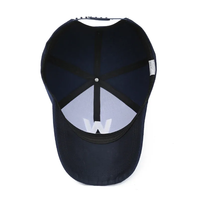 100% хлопок Casquette бейсболки мужские шапки вышивка буквы W папа шляпа для женщин
