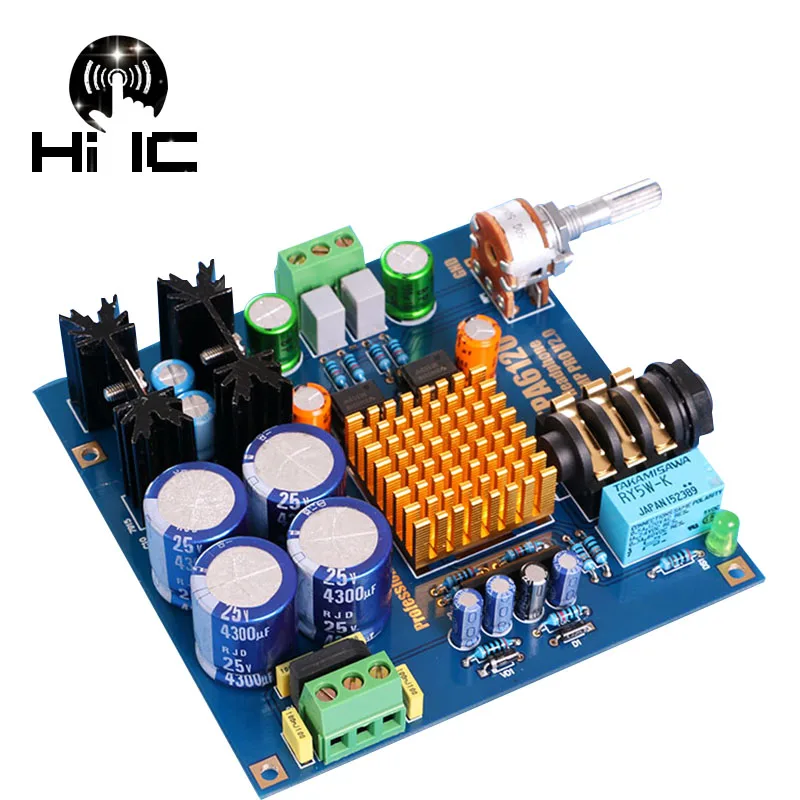 TPA6120 HiFi усилитель для наушников плата Amplificador TPA6120A2 усилитель для наушников DIY комплекты