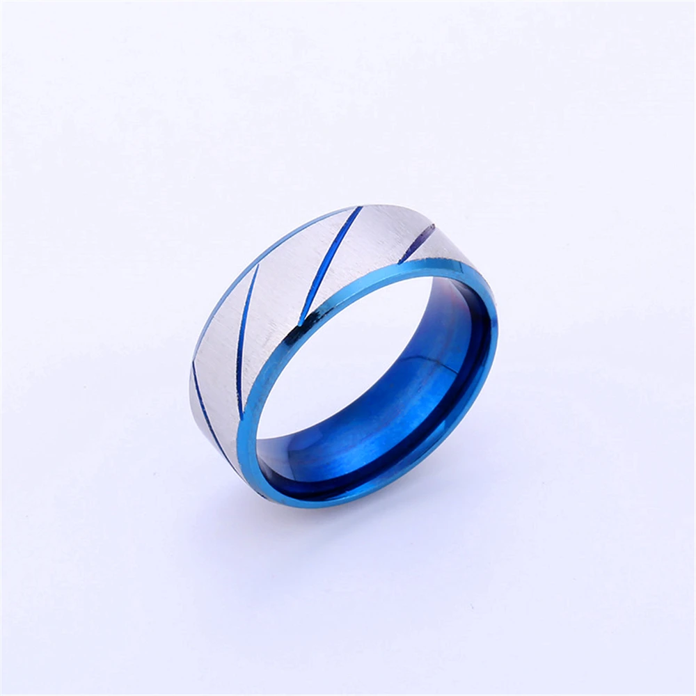 

Popular jewelry rings, stainless steel trendy unisex titanium steel rings, can show the ring of freedom