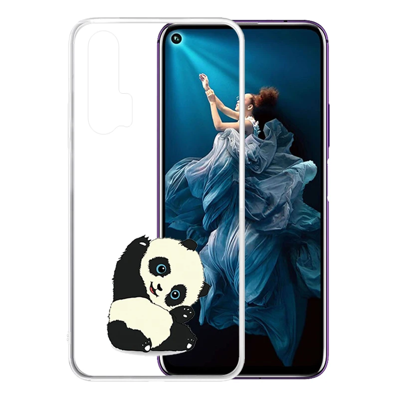 Мягкий силиконовый прозрачный ТПУ чехол для Huawei Honor 20 Pro 9X 8X 10 Lite V20 V30 V10 Play 3 с