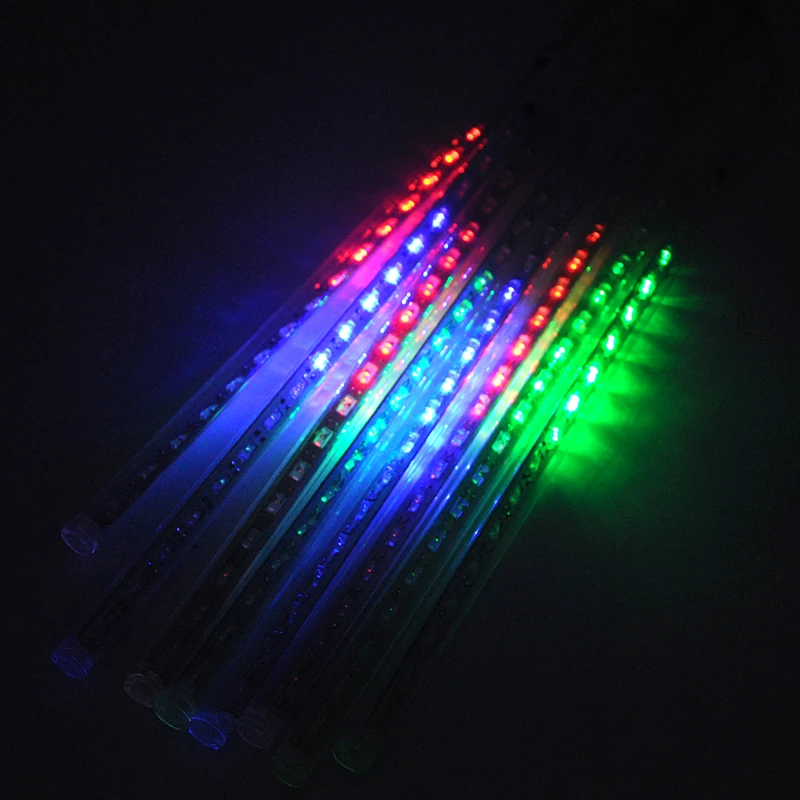

30cm 8pcs/set Meteor Shower Rain Solar LED String Light Garden Decoration Holiday Lighting Lamp for Christmas Tree Wedding Party