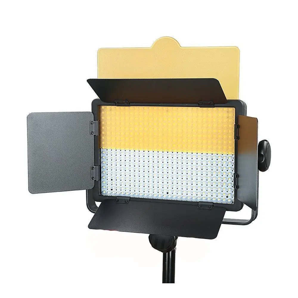 2 шт. Godox led500w 5600 К Светодиодные лампы видео Панель+ 2 м Осветительные стойки Освещение комплект