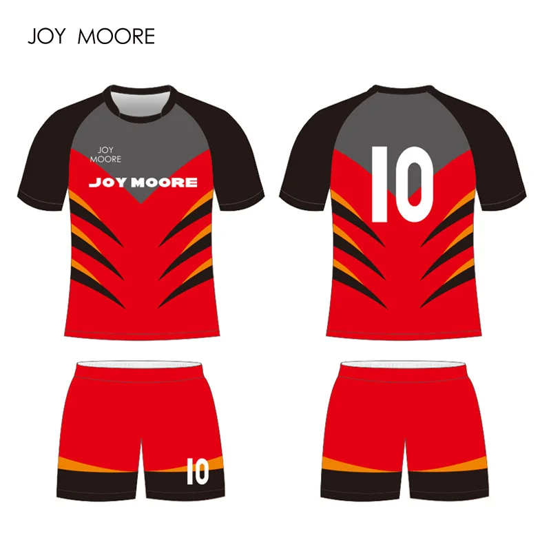 

Hot sale Sublimation printing colorful Men's Rugby jersey custom personalized american football jersey maillot rugby