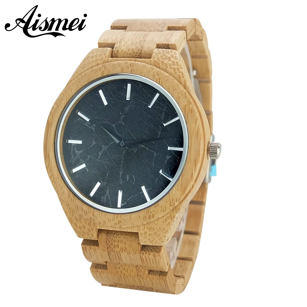 

Luxury Gift Full Wooden Watches Man Creative Sport Bracelet Analog Nature Bamboo Quartz Wristwatch Male Clock Relogio Masculino