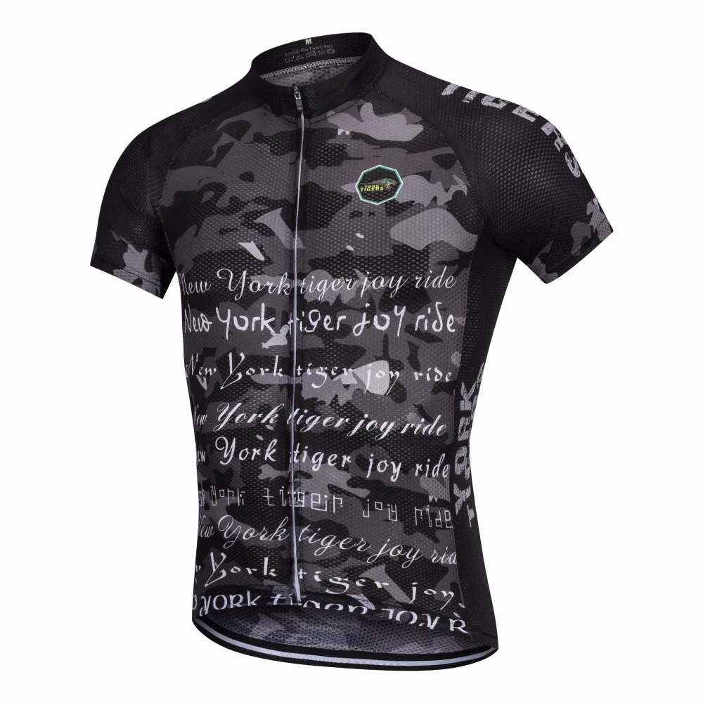 New Style Men's Grey with Black Breathable Bike Cycling Tops/Summer