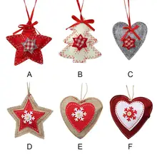 non woven linen christmas tree decoration five pointed star love christmas tree woodiness pendant - Woodies Christmas Decorations non woven linen christmas tree decoration five pointed star love christmas tree woodiness pendant - Woodies Christmas Decorations