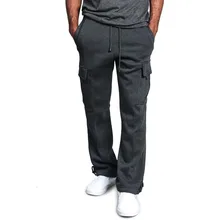 Casual Summer Cotton Full Length Men's Pants Regular Mid Waist Pants Loose Men Pants Cotton Straight Masculina Male Clothing D40 Casual Summer Cotton Full Length Men's Pants Regular Mid Waist Pants Loose Men Pants Cotton Straight Masculina Male Clothing D40