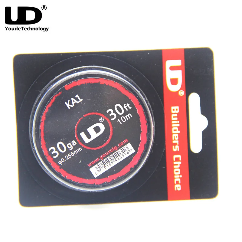 UD KA1 сопротивление провода 26/28/30 AWG Калибровочные нагревательные RDA RTA DIY катушка