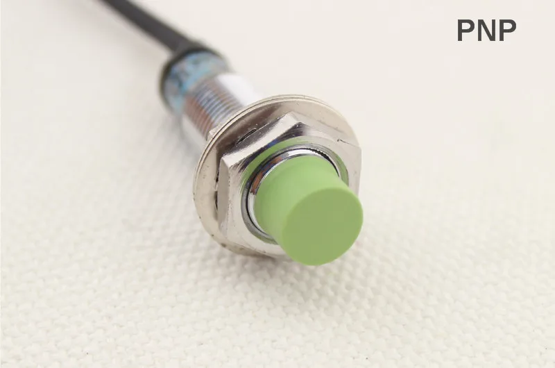 

inductive M12 4mm distance proximity switch autonics PR series PNP NO sensor free shipping (PR12-4DP)