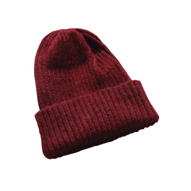 

DYROREFL 1PCS Knit Fat Knit Hat Winter Hat Polyester Soft for Men Women All Hats Women Casual Hip Hop Autumn Beans