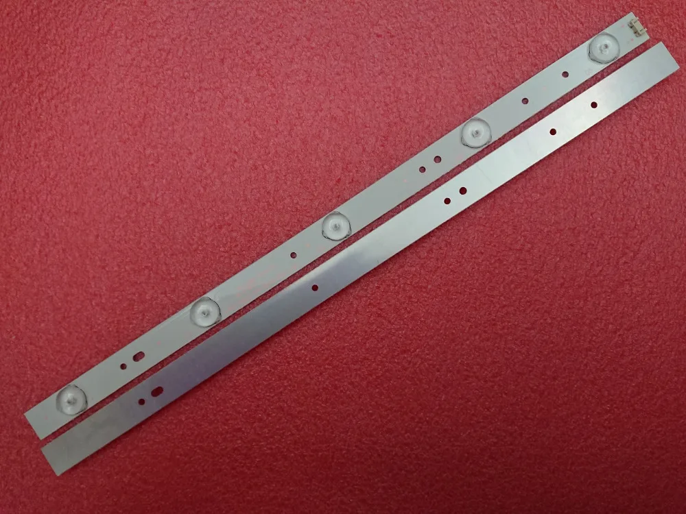 Новая 5 комплекта 40 шт 5LED 405 мм Светодиодная лента для TQL43F4PR001 43E3000 5800 W43001 3P00 E465853