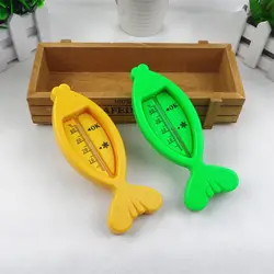 Детские термометры для ухода за водой для мальчиков и девочек, игрушка для ванны, мультяшная рыба, пластиковый измеритель температуры воды