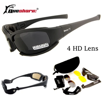 

Daisy X7 Camouflage Goggles 4LS Men Military Polarized Sunglasses Bullet-proof Airsoft Shooting Motorcycle Cycling Goggles
