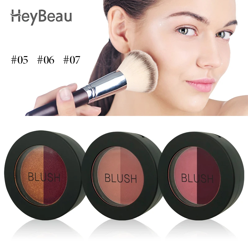 

Women's Blush Bronze Beauty Face Palette Makeup Long Lasting Moisturize Baked Powder Contouring Blusher Professional Makeup Kit