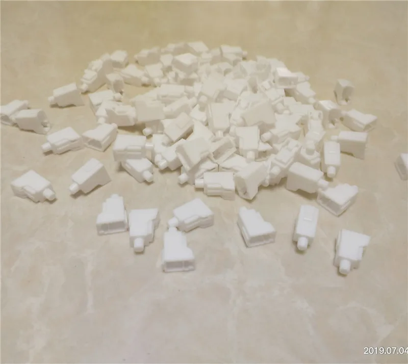 500pcs fiber LC dust cap white for LC optical