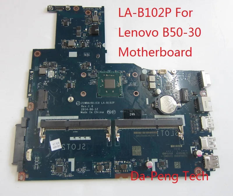 

KEFU ZIWB0/B1/E0 LA-B102P with cou For Lenovo B50-30 Motherboard without graphics card chips Tested ok