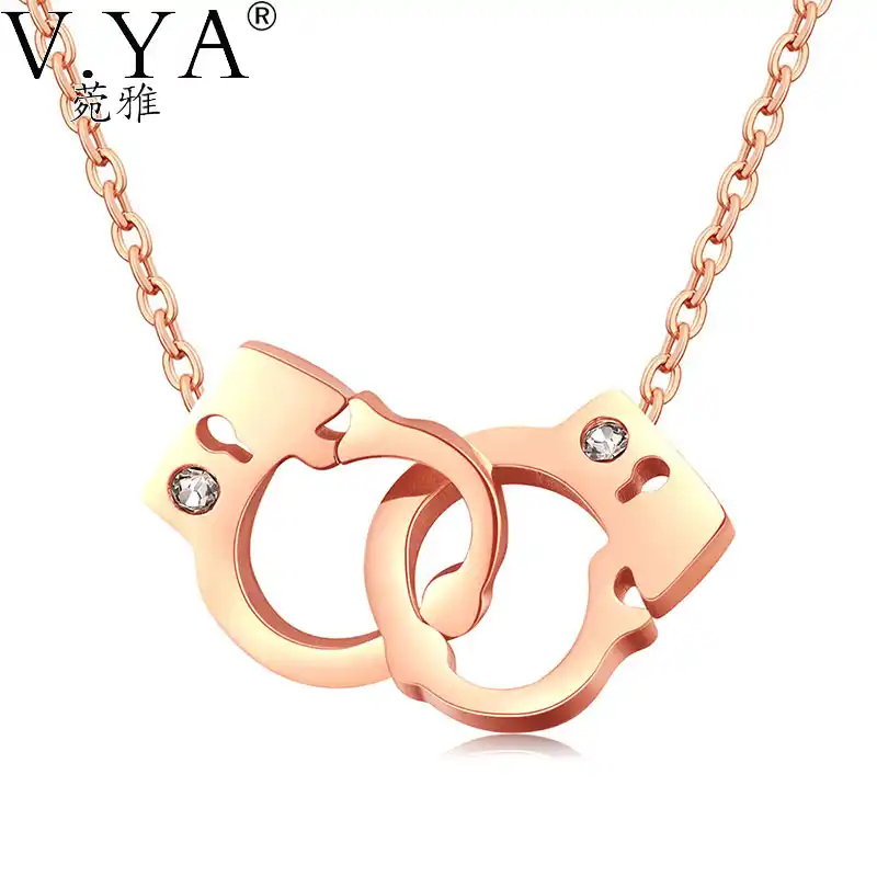 Ellepigy Creative Metal Single Handcuffs Keychain Romantic Couple Keyring Personalised Pendant Key Fob