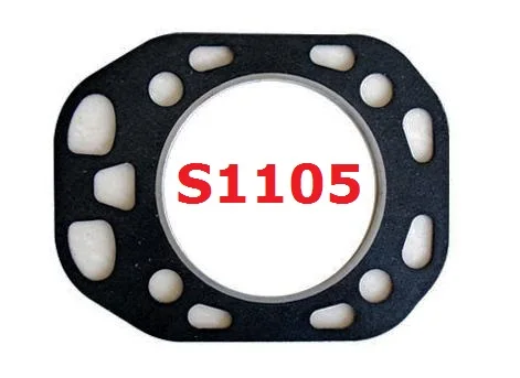 Conjunto de Junta do Cilindro de Injeção do Motor a Diesel S1105 Compatível com Changkini Changfa Jiangdong e Assim por Diante