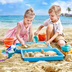 Детские мягкие пластиковые пляжные игрушки, детские инструменты для игры с песком, Детские душевые утята, детский игровой набор, пляжные