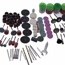 Абсолютно 161 шт. Набор бит Костюм Мини дрель роторный инструмент& FIT дремель шлифовальный, резьба, Наборы инструментов для полировки, Шлифовальная головка