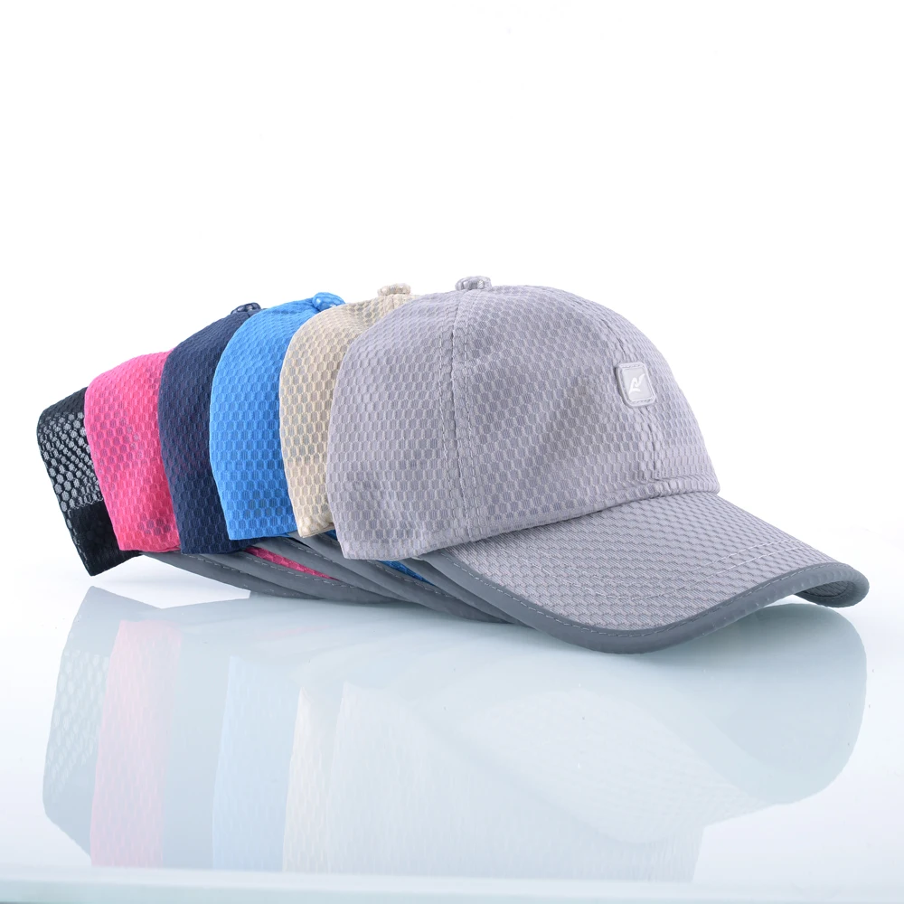 TQMSMY seco rápidamente malla transpirable beisbol sombrero sólido gorra de béisbol hombres mujeres gorras visera snapback ajustable gorras TMWL06 TQMSMY seco rápidamente malla transpirable beisbol sombrero sólido gorra de béisbol hombres mujeres gorras visera snapback ajustable gorras TMWL06